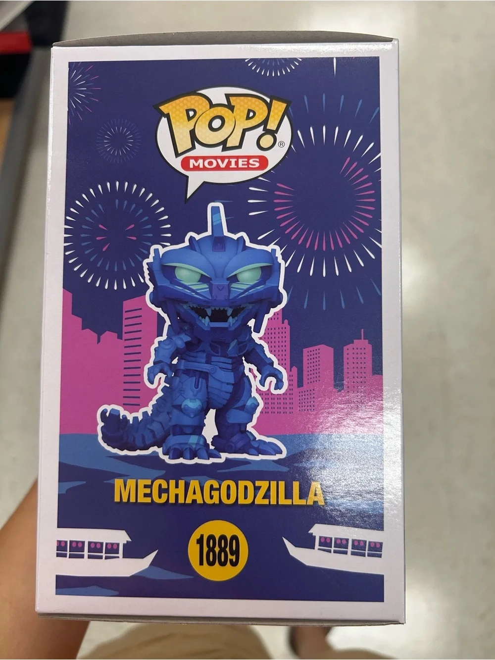 Funko Pop! Movies Mechagodzilla 1889 - Blue Vinyl Figure